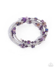 Load image into Gallery viewer, Seed Bead Scene - Purple
