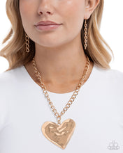 Load image into Gallery viewer, Hammered Heartthrob - Gold