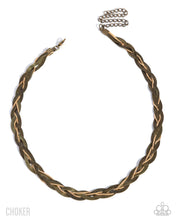 Load image into Gallery viewer, Braided Boundary - Brass