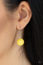 Load image into Gallery viewer, Prismatic Sheen - Yellow necklace (Y-08)