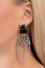 Load image into Gallery viewer, Dangling Art Deco - Black
