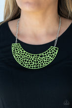 Load image into Gallery viewer, Powerful Prowl - Green Necklace (GR-19)