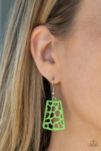 Load image into Gallery viewer, Powerful Prowl - Green Necklace (GR-19)