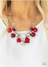 Load image into Gallery viewer, Cosmic Getaway - Red Necklace (R-72)
