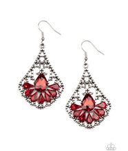 Load image into Gallery viewer, Paparazzi Earring ~ Exemplary Elegance - Red (R-88)