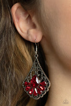 Load image into Gallery viewer, Paparazzi Earring ~ Exemplary Elegance - Red (R-88)