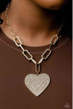 Load image into Gallery viewer, Roadside Romance - Gold Necklace - April 2023 Life of the Party Exclusive