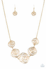 Load image into Gallery viewer, Rosy Rosette - Gold - Rosebud (G-096)