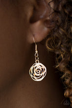Load image into Gallery viewer, Rosy Rosette - Gold - Rosebud (G-096)