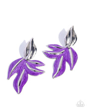 Load image into Gallery viewer, Leafy Lineup - Purple
