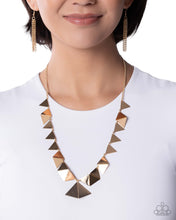 Load image into Gallery viewer, Triangle Tapestry - Gold

