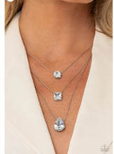 Load image into Gallery viewer, Lustrous Layers - white - Paparazzi necklace (WH-64)
