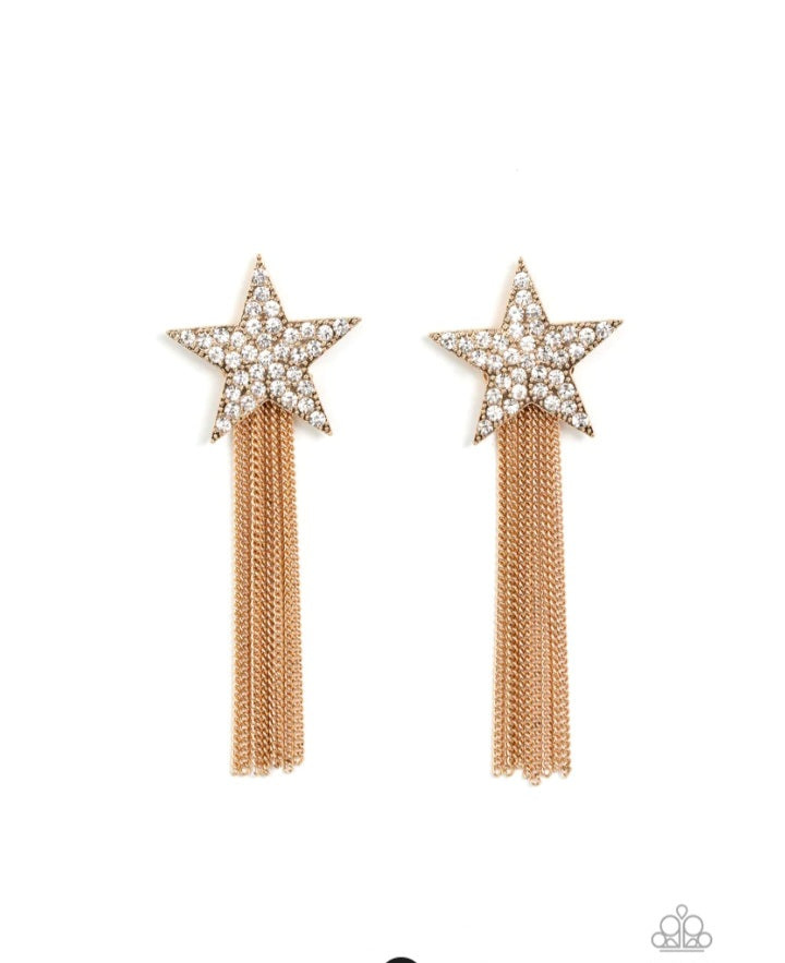 Superstar Solo Earring Gold