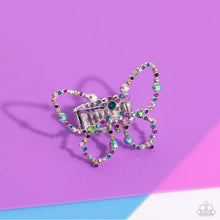 Load image into Gallery viewer, Paparazzi Soaring Sprinkles Multi Butterfly Ring Life of the Party March 2024
