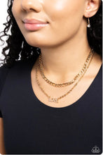 Load image into Gallery viewer, Paparazzi Necklace ~ Lovely Layers - Gold

