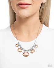 Load image into Gallery viewer, PAPARAZZI &quot;SOCIALITE STATUS&quot; ORANGE NECKLACE &amp; EARRING SET
