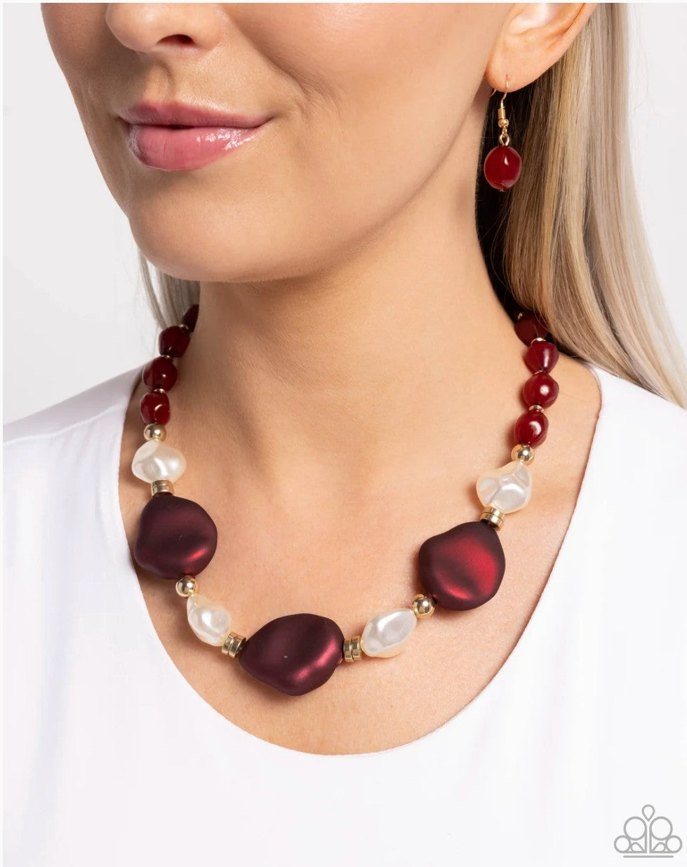 Forever Feature - Red Necklace