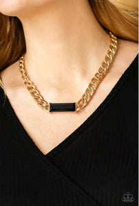 Paparazzi Necklace ~ Urban Royalty - Gold (G-151)