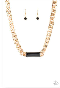 Paparazzi Necklace ~ Urban Royalty - Gold (G-151)