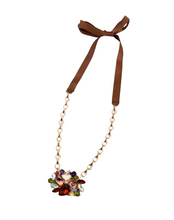 Load image into Gallery viewer, Paparazzi Necklace ~ Tantalizing Tapestry - Brown
