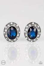 Load image into Gallery viewer, East Side Etiquette - blue - Paparazzi CLIP ON earrings
