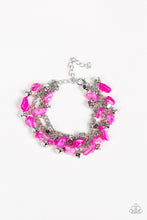 Load image into Gallery viewer, Plentiful Pebbles - Purple bracelet

