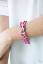 Load image into Gallery viewer, Plentiful Pebbles - Purple bracelet
