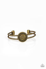 Load image into Gallery viewer, Paparazzi Bracelet ~ Definitely Dazzling - Brass
