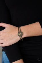 Load image into Gallery viewer, Paparazzi Bracelet ~ Definitely Dazzling - Brass
