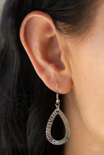 Load image into Gallery viewer, Teardrop Tempest - Silver Necklace (S-147)

