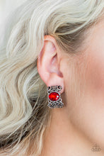 Load image into Gallery viewer, Glamorously Grand Duchess- Red Clip _On
