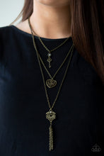Load image into Gallery viewer, LOVE OPENS ALL DOORS • BRASS
