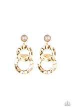 Load image into Gallery viewer, On Scene - Gold Post Earrings
