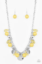 Load image into Gallery viewer, Prismatic Sheen - Yellow necklace (Y-08)
