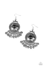 Load image into Gallery viewer, Rural Rhythm-Black Earrings
