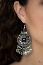 Load image into Gallery viewer, Rural Rhythm-Black Earrings
