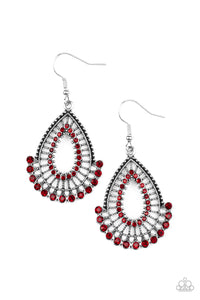 Castle Collection - Red Earrings