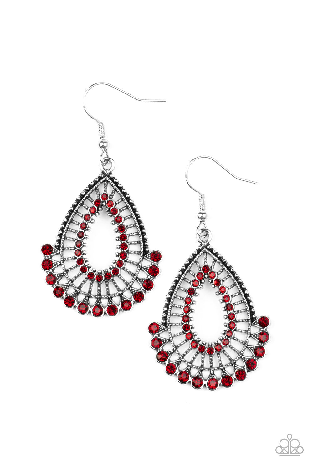 Castle Collection - Red Earrings