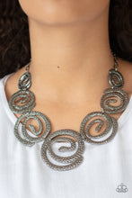 Load image into Gallery viewer, Statement Swirl - Black (BLK-47)
