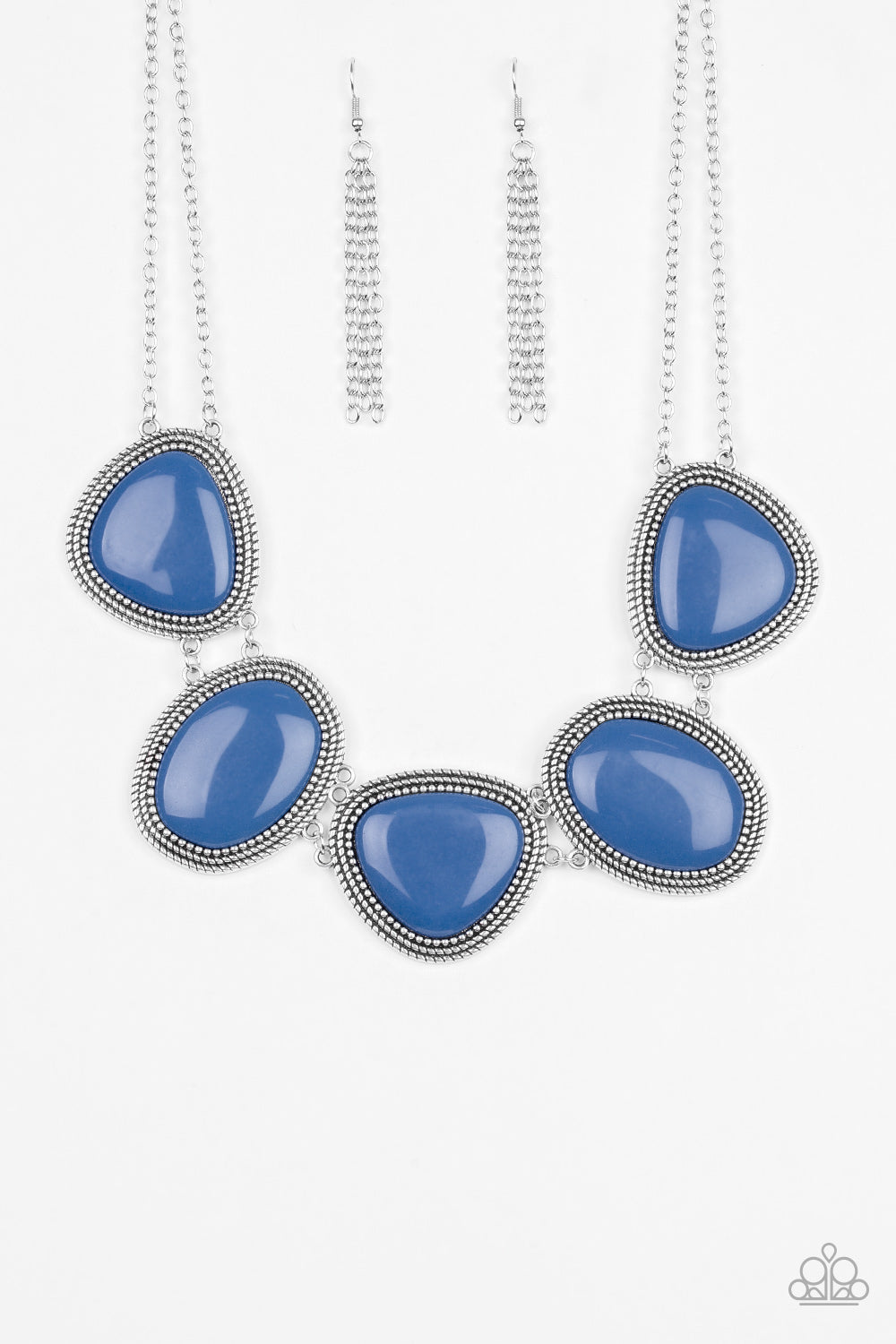 Viva La Vivid Blue Necklace (BL-022)