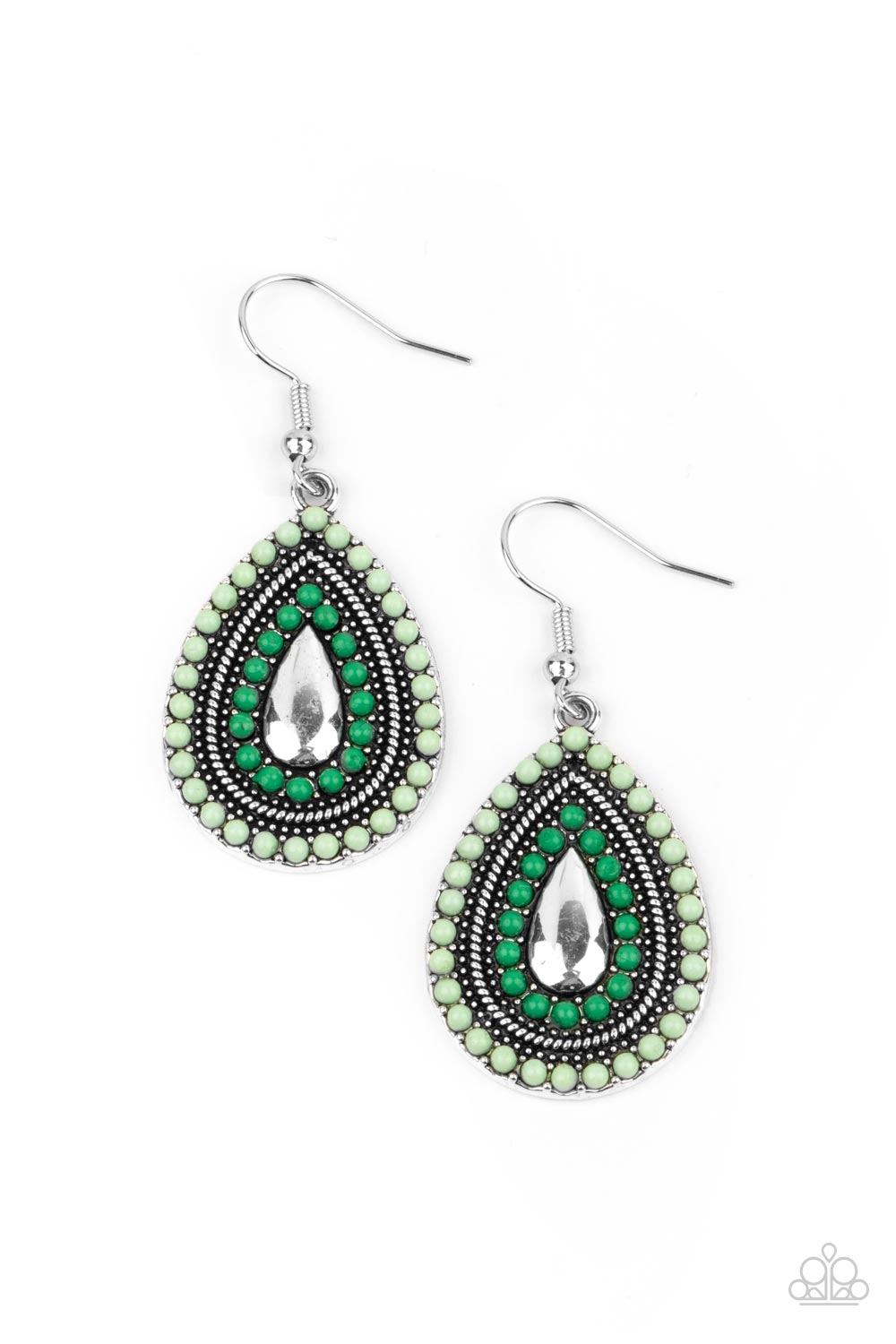 Beaded Bonanza - Green