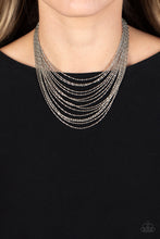 Load image into Gallery viewer, Cascading Chains - Silver (S-184)
