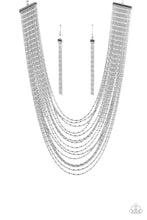 Load image into Gallery viewer, Cascading Chains - Silver (S-184)
