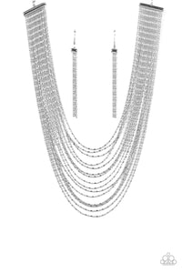 Cascading Chains - Silver (S-184)