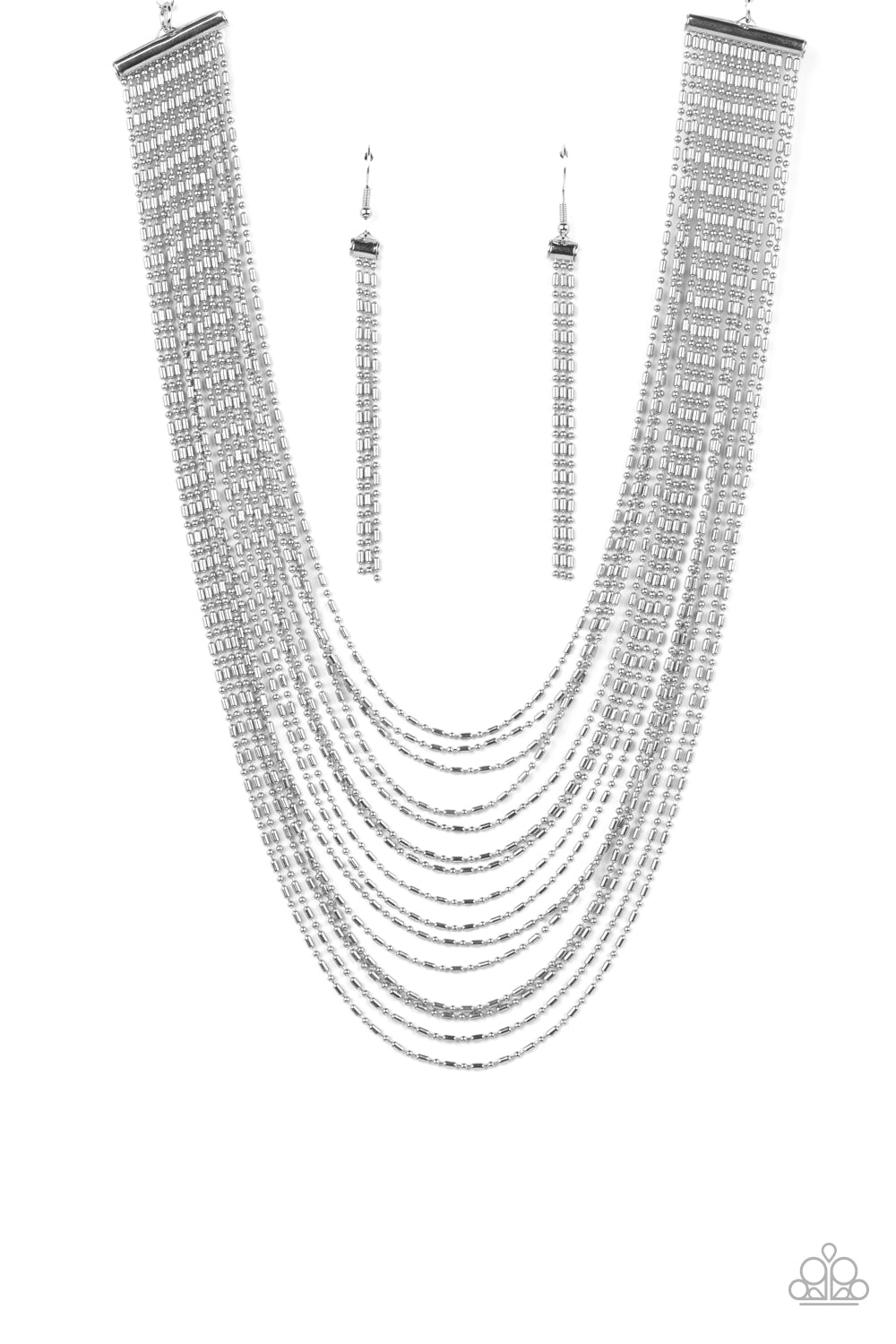 Cascading Chains - Silver (S-184)