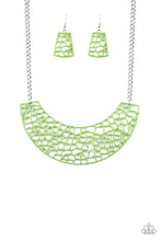 Load image into Gallery viewer, Powerful Prowl - Green Necklace (GR-19)
