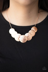 RADIAL Waves - Copper Necklace (RG-18)