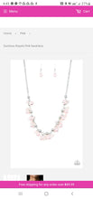 Load image into Gallery viewer, Duchess Royale Pink Necklace
