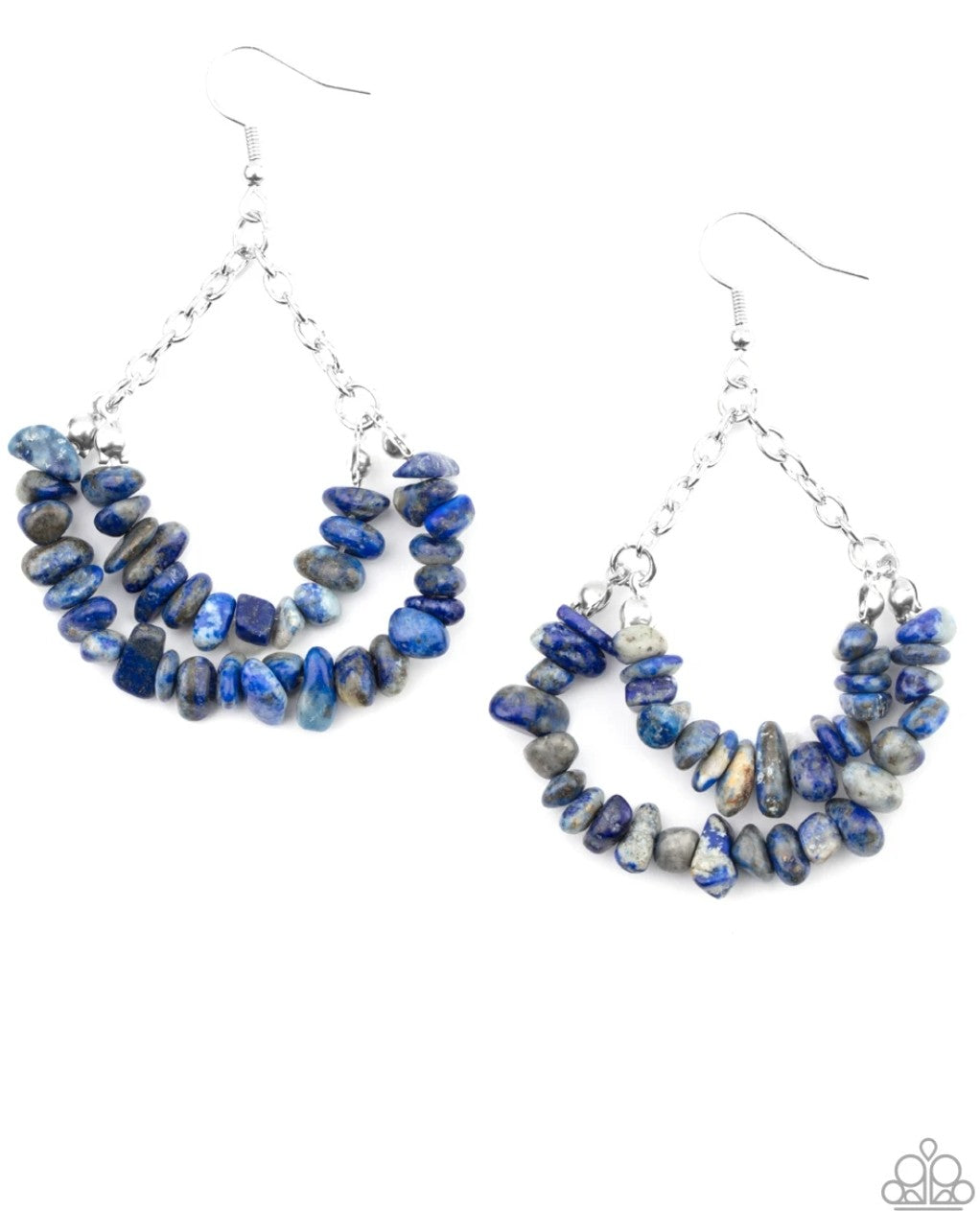 RAINBOW ROCK GARDENS - BLUE STONE SILVER