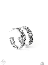 Load image into Gallery viewer, Laurel Wreaths - Silver Earrings - December 2020 Fashion Fix
